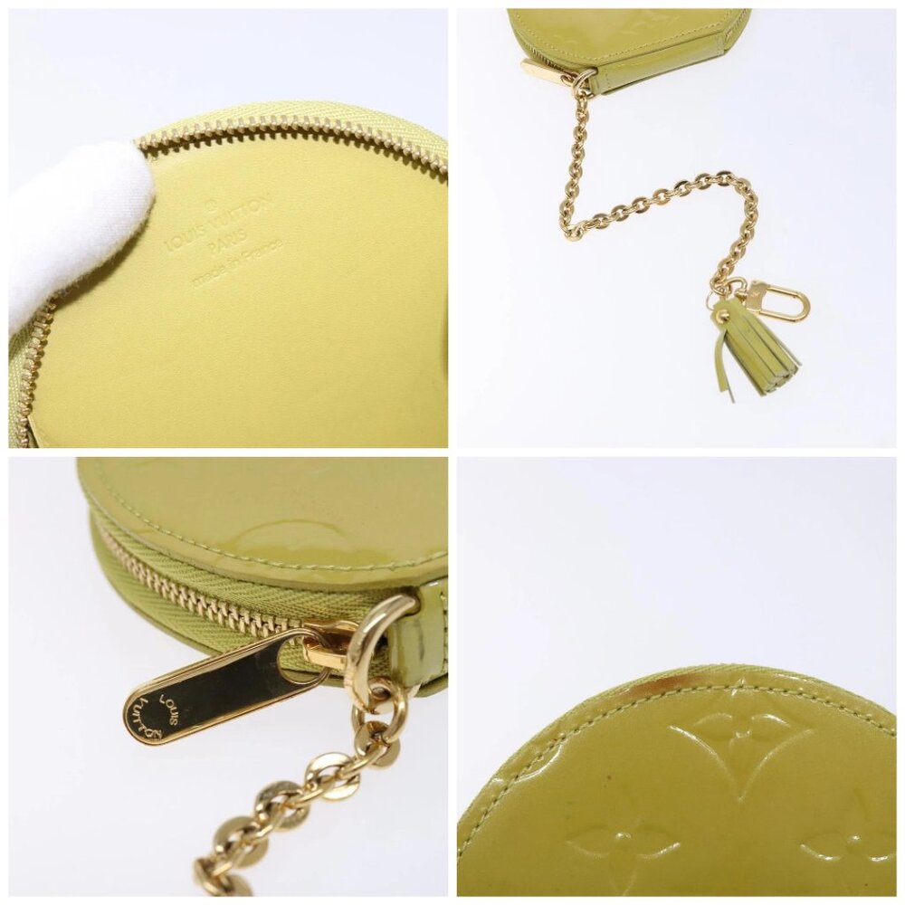 LOUIS VUITTON Vernis Porte Monnaie Chapo Coin Veil Amplession - Picture 13 of 14